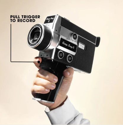 Camp Snap CS8 - Digital Super-8 Video Camera - BLACK