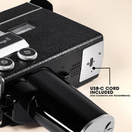 Camp Snap CS8 - Digital Super-8 Video Camera - BLACK