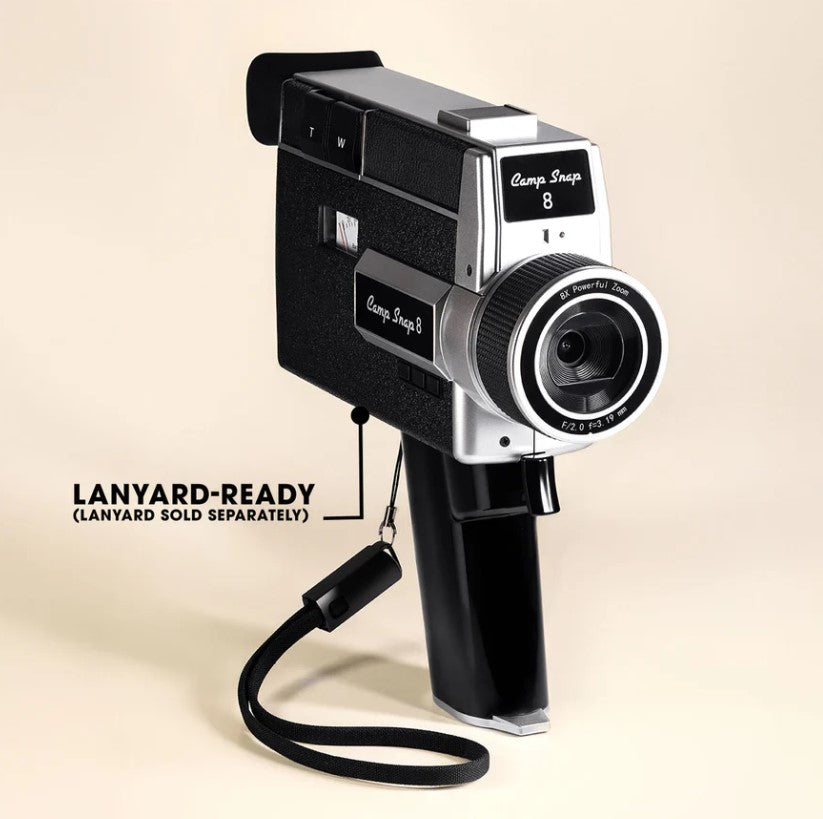 Camp Snap CS8 - Digital Super-8 Video Camera - BLACK