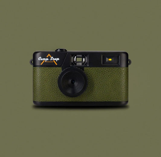 Camp Snap Screen Free Digital Camera - Retro Vintage Point & Shoot - GREEN