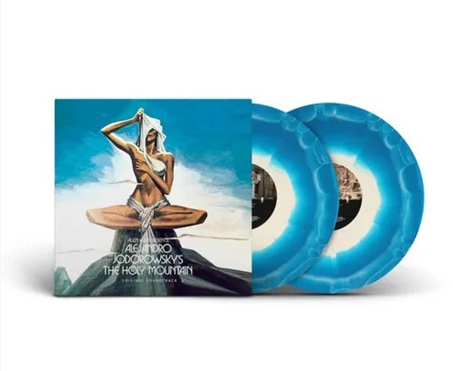 Alejandro Jodorowsky -The Holy Mountain Soundtrack OST - Limited Edition 2 LP Cloud Blue & White Vinyl [VINYL]