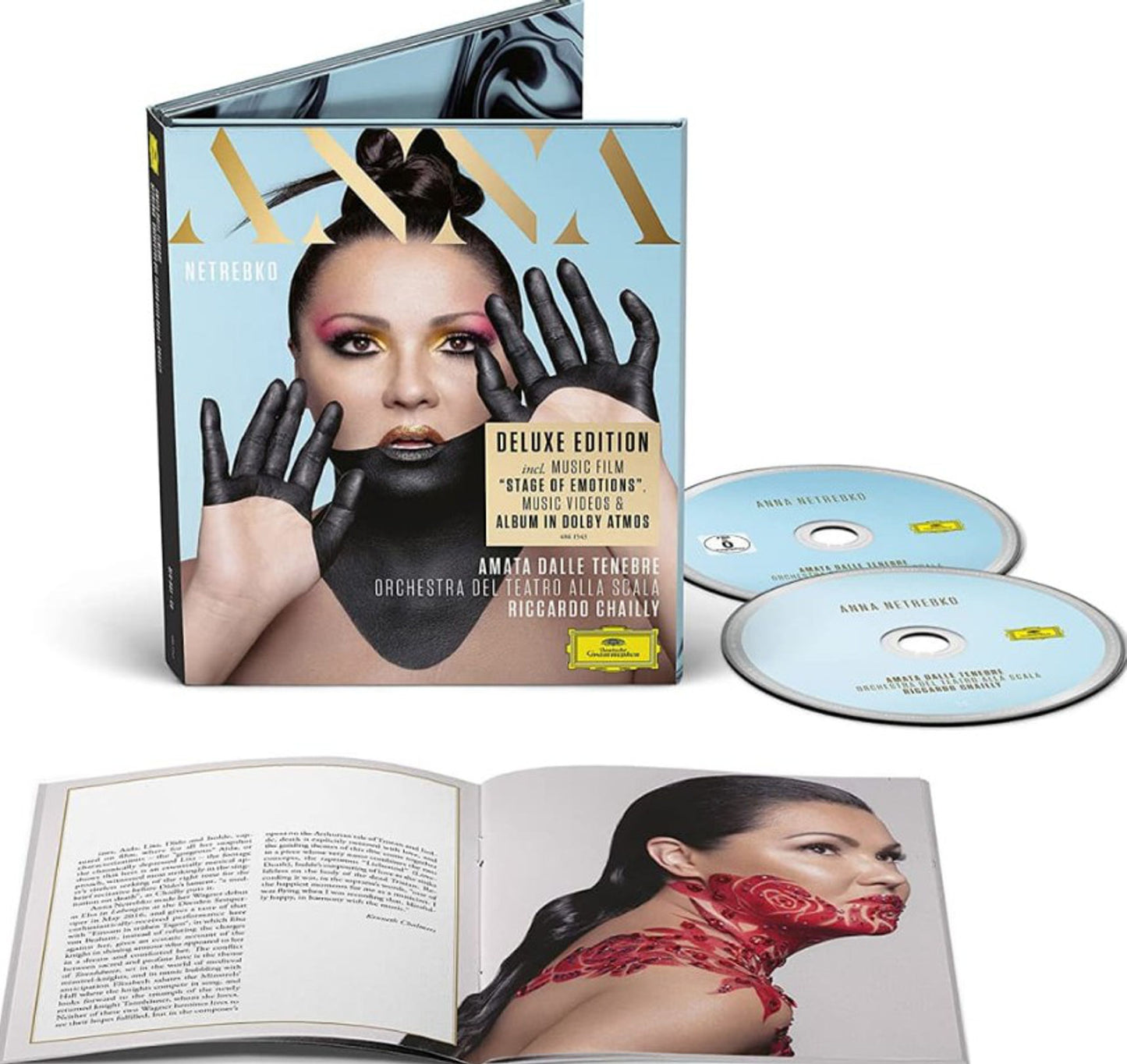 Anna Netrebko + Orchestra del Teatro Alla Scala - Amata Dalle Tenebre - Deluxe Blu Ray + CD [Audio CD]