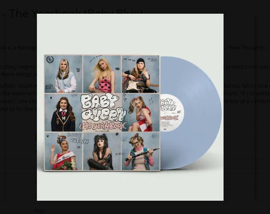 Baby Queen - The Yearbook - Limited Edition Baby Blue Vinyl LP [Vinyl]