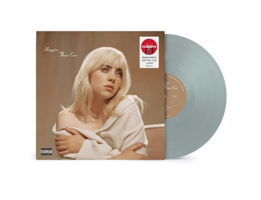 Billie Eilish - Happier Than Ever - Limited Edition Light Blue 2 LP TGT Exclusive Vinyl [Vinyl]