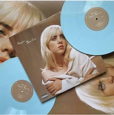 Billie Eilish - Happier Than Ever - Limited Edition Light Blue 2 LP TGT Exclusive Vinyl [Vinyl]