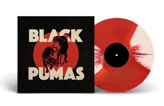 Black Pumas - Self Titled - Limited Edition AMZ Exclusive Red Bone & Black Splatter Vinyl LP [VINYL]