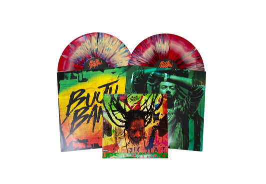 Buju Banton - Upside Down 2020 - Limited Edition Red / Orange / Black Splatter 2 LP Vinyl [Vinyl]