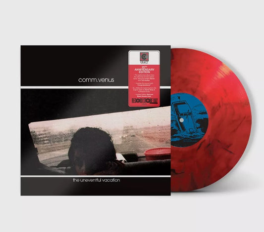Commander Venus - The Uneventful Vacation - Limited Edition Craft Recordings 180g Reissue Red & Black Smoke Vinyl LP [Vinyl]