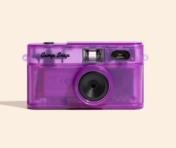 Camp Snap v2 Screen Free Digital Camera - COSMIC GRAPE / PURPLE - Retro Vintage Point & Shoot
