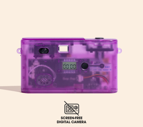 Camp Snap v2 Screen Free Digital Camera - COSMIC GRAPE / PURPLE - Retro Vintage Point & Shoot