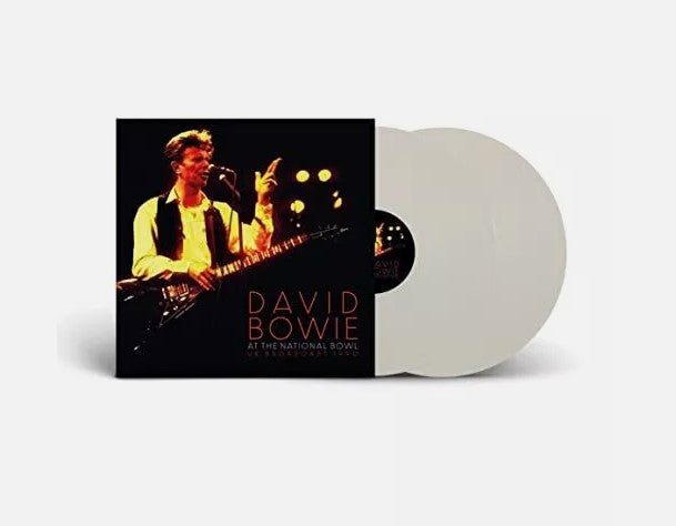 David Bowie - Live At The National Bowl: UK Broadcast 1990 - Limited Edition 2 LP White Vinyl [Unofficial Vinyl]