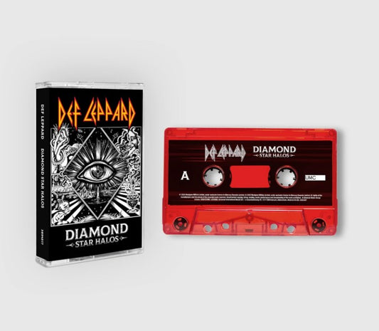 Def Leppard - Diamond Star Halos - Limited Edition Red Cassette Tape [Cassette]