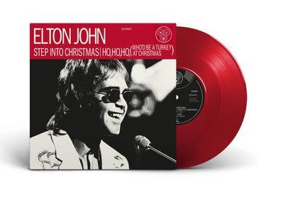 Elton John - Step Into Christmas / Ho, Ho, Ho - Limited Edition Red 10" EP [Vinyl]