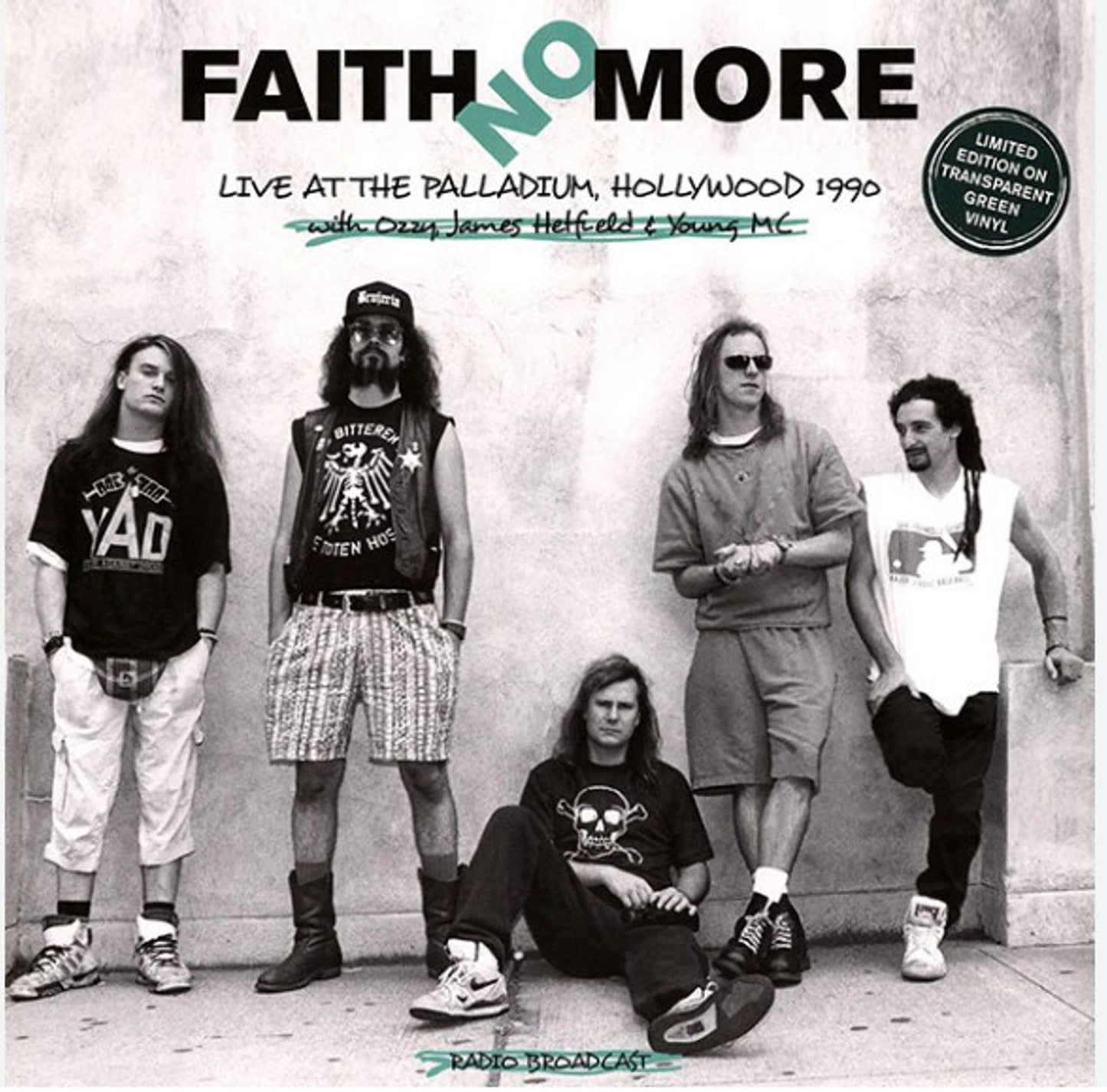 Faith No More - Live At The Palladium, Hollywood 1990 - Limited Edition Translucent Green Vinyl LP - UNOFFICIAL [VINYL]