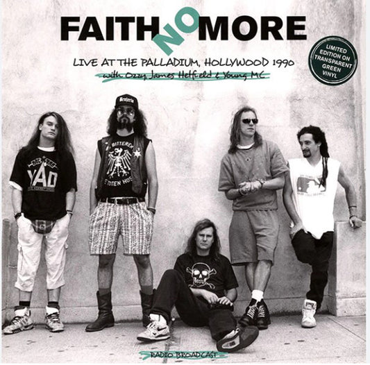 Faith No More - Live At The Palladium, Hollywood 1990 - Limited Edition Translucent Green Vinyl LP - UNOFFICIAL [VINYL]
