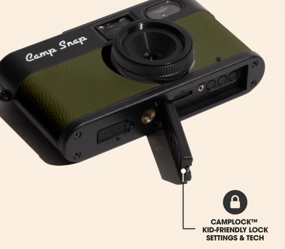 Camp Snap v2 Screen Free Digital Camera - FOREST GREEN - Retro Vintage Point & Shoot