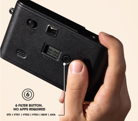 Camp Snap v2 Screen Free Digital Camera - FOREST GREEN - Retro Vintage Point & Shoot