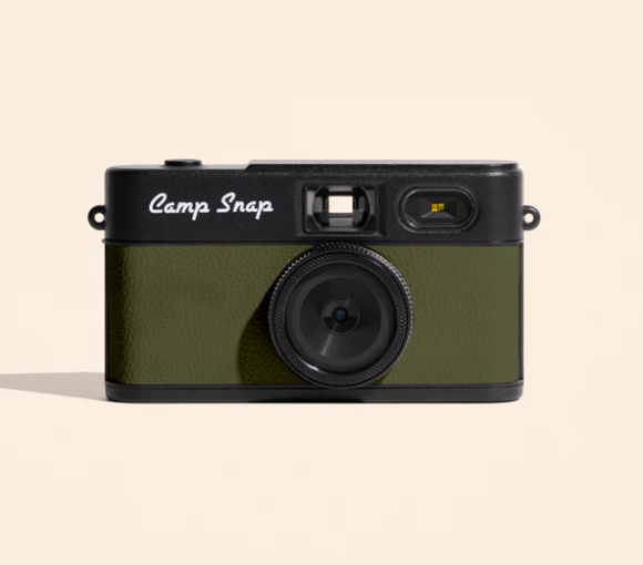 Camp Snap v2 Screen Free Digital Camera - FOREST GREEN - Retro Vintage Point & Shoot