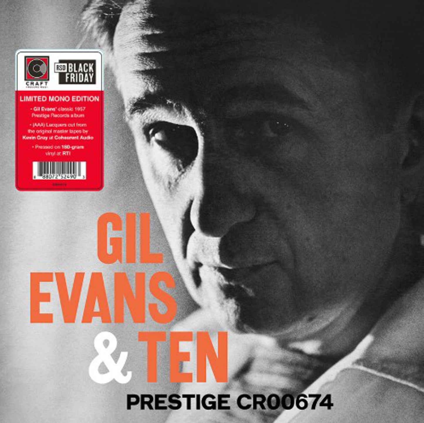 Gil Evans - Gil Evans & Ten - Limited Edition RSD Black Friday 180g MONO Vinyl LP [VINYL]