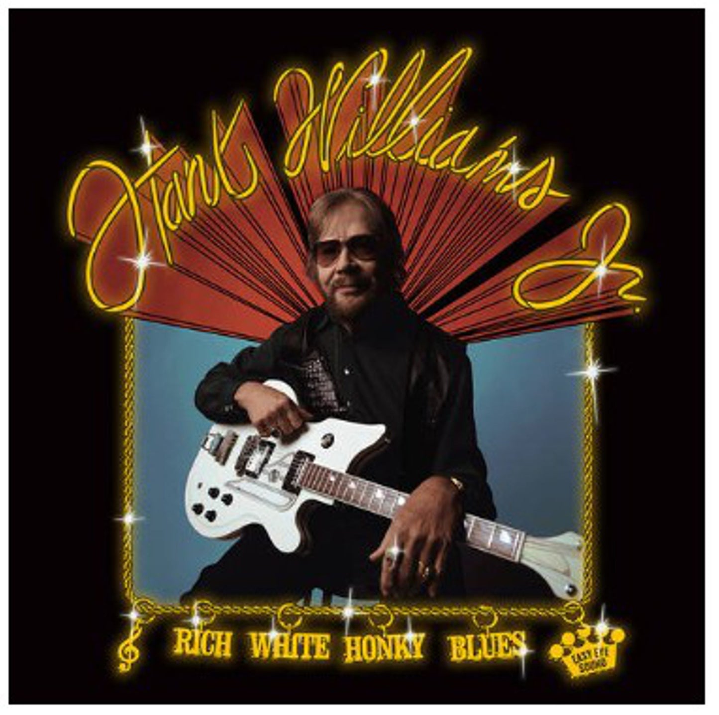 Hank Williams Jr - Rich White Honky Blues - Black Vinyl LP [VINYL]