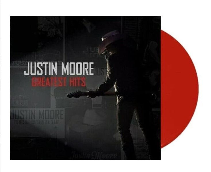 Justin Moore - Greatest Hits - Limited Edition WM Translucent Red Vinyl LP [Vinyl]