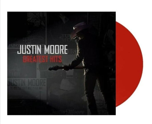 Justin Moore - Greatest Hits - Limited Edition WM Translucent Red Vinyl LP [Vinyl]