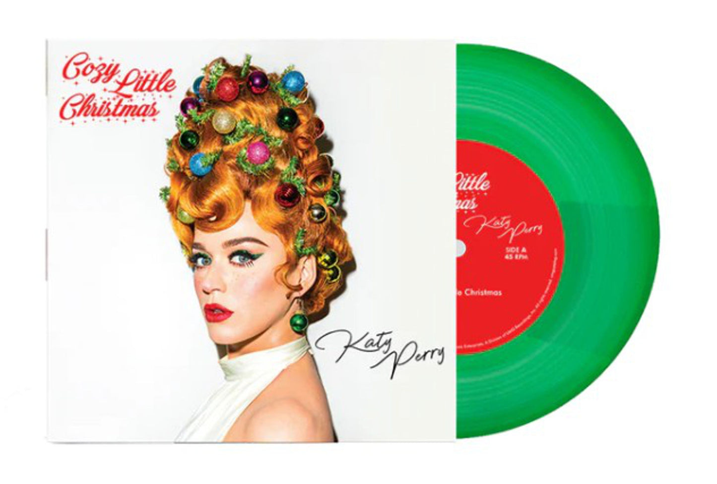 Katy Perry - Cozy Little Christmas - Limited Edition 7" Single on Translucent Green Vinyl [VINYL]