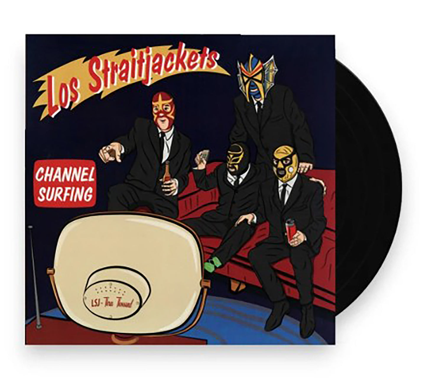 Los Straitjackets - Channel Surfing - Vinyl LP [VINYL]