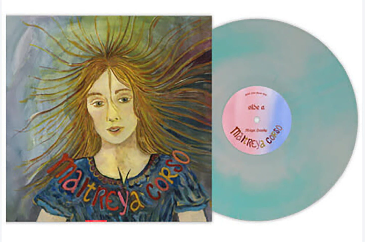 Maya Hawke - Maitreya Corso - Limited Edition Baby Blue & Bone Vinyl LP [VINYL]