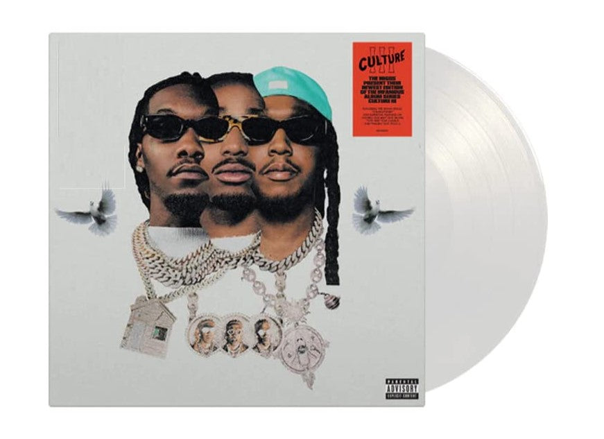 Migos Present Culture III - Limited Edition 2 LP White Vinyl [Vinyl]