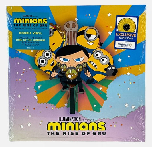 VA - Minions - The Rise Of Gru Soundtrack OST - 2 LP Yellow Vinyl [Vinyl]