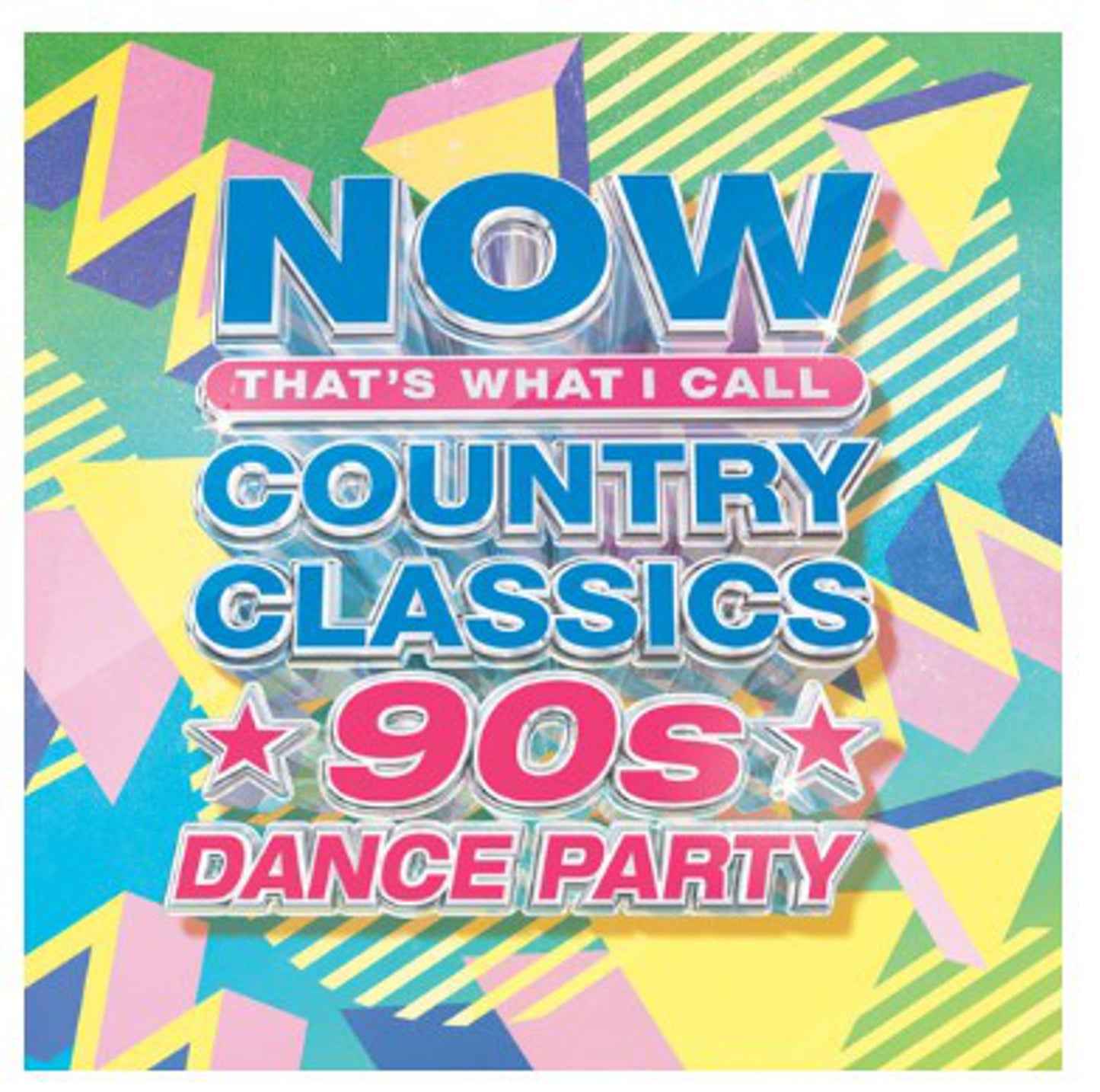 VA - NOW That's What I Call Country Classics 90's Dance Party - Limited Edition 2 LP Lemon Yellow & Spring Green Vinyl [VINYL]