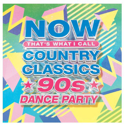 VA - NOW That's What I Call Country Classics 90's Dance Party - Limited Edition 2 LP Lemon Yellow & Spring Green Vinyl [VINYL]