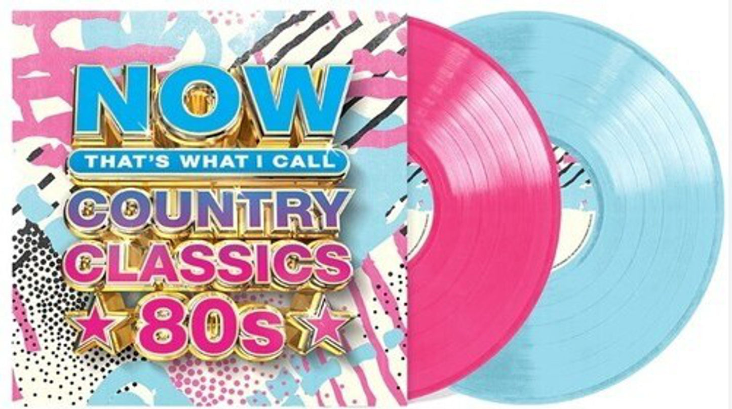 VA - NOW That's What I Call Country Classics 80's - Exclusive Limited Edition Pink & Blue Colored Vinyl 2 LP  [Vinyl]
