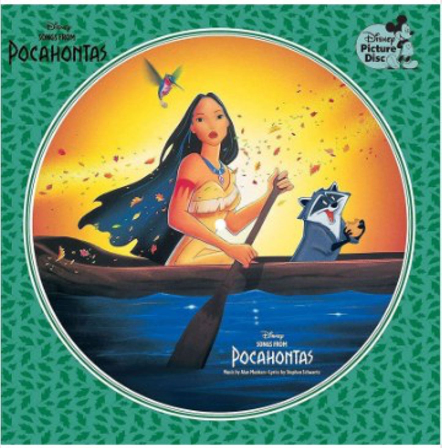 OST - Songs From Pocahontas - Limited Edition Disney Picture Disc Vinyl LP [VINYL]