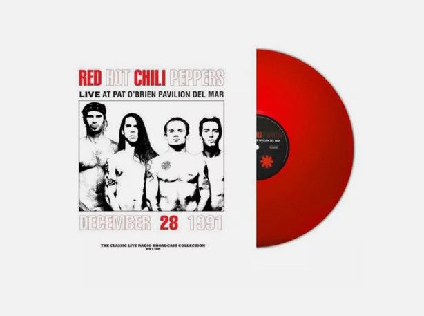 Red Hot Chili Peppers - Live at Pat O'Brien Pavilion 1991 - Limited Edition Red Vinyl LP - Unofficial [Vinyl]