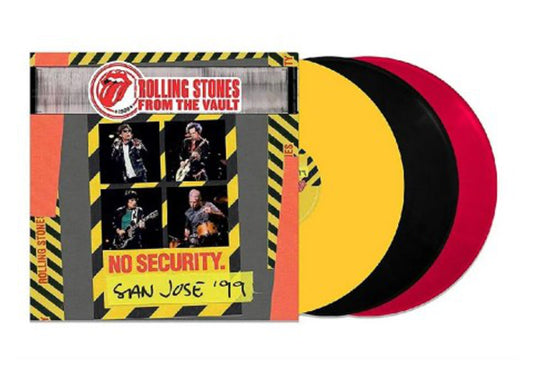 Rolling Stones - From the Vault: No Security - San Jose '99 - Limited Edition 3 LP Colored Vinyl (Red, Black, Yellow) [VINYL]