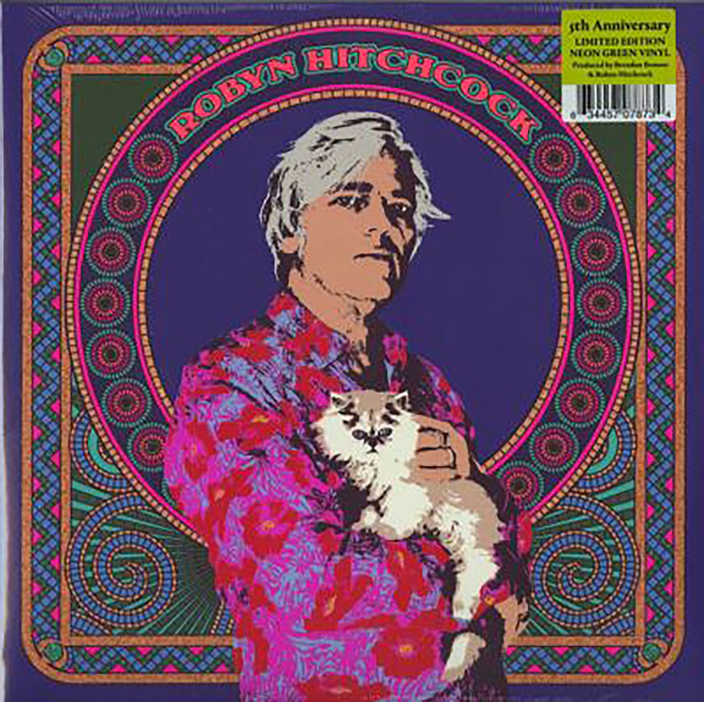 Robyn Hitchcock - Self Titled - 5th Anniversary Limited Edition Green Vinyl LP [VINYL]