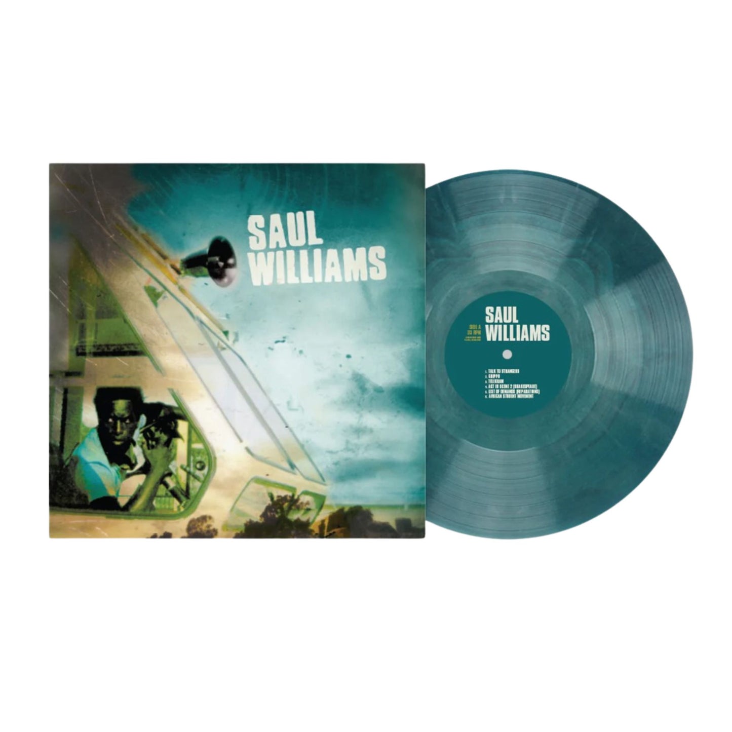 Saul Williams - Self Titled - Vinyl Me Please - Indie Exclusive Limited Edition Galaxy Blue Vinyl LP [VINYL]