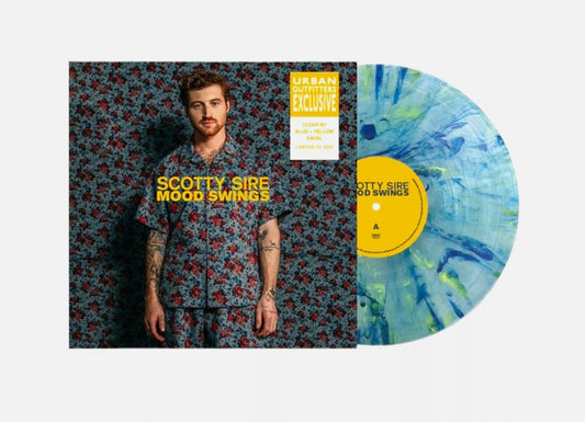 Scotty Sire - Mood Swings - Limited Edition UO Clear w/ Blue & Yellow Splatter Vinyl LP [VINYL]