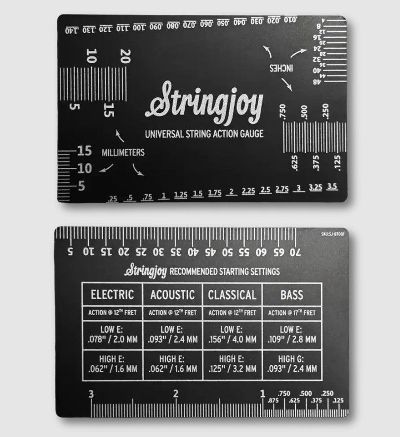 Stringjoy Universal String Action Gauge