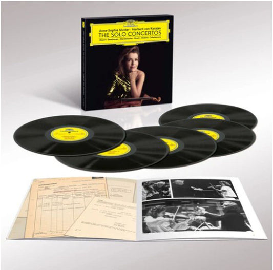 Anne-Sophie Mutter / Herbert von Karajan: The Solo Concertos - 5 LP Box Set [Vinyl]