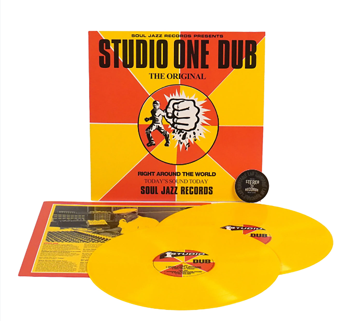 VA - Soul Jazz Records Presents Studio One Dub - Limited Edition 2 LP Yellow Vinyl [VINYL]