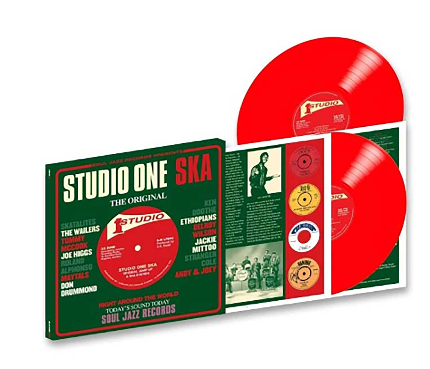 VA - Soul Jazz Records Presents Studio One Ska - Limited Edition 2 LP Red Vinyl [VINYL]