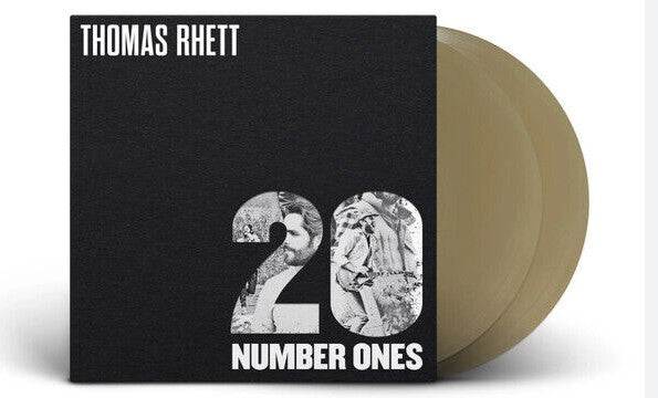 Thomas Rhett - 20 Number Ones - WM Limited Edition Metallic Gold 2 LP Vinyl [VINYL]