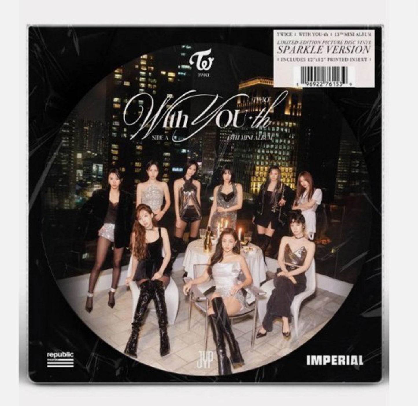 Twice - With Youth - Limited Edition KPOP Picture Disc - Sparkle Version - Vinyl EP [VINYL]